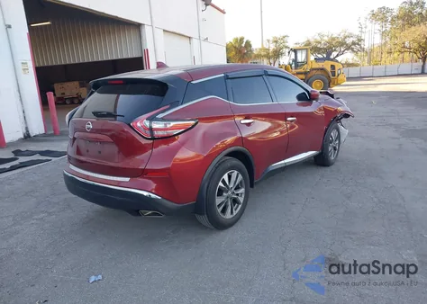 2018 Nissan Murano S z USA, uszkodzony, nr VIN 5N1AZ2MG3JN164548